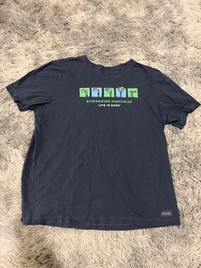 Life is Good shirt Large